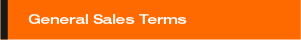 CONDICIONES GENERALES DE VENTA